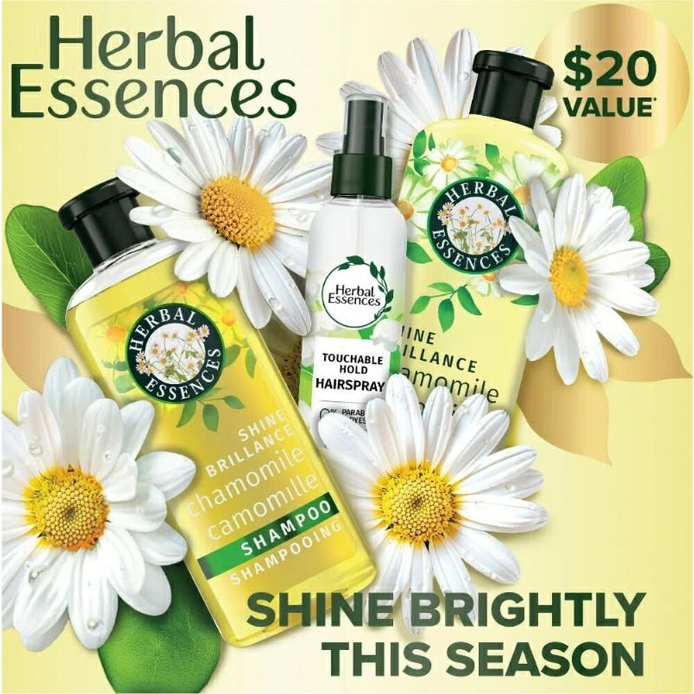 Herbal Essences Shampoo Condition Holiday Gift Pack Smooth, Nourished Hair